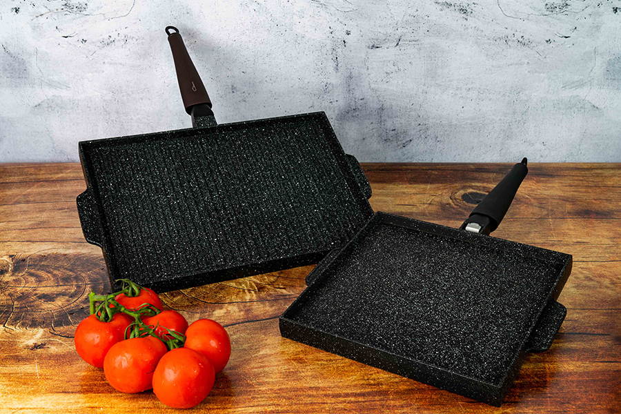 Griglie cottura senza grassi intercambiabili Teggia